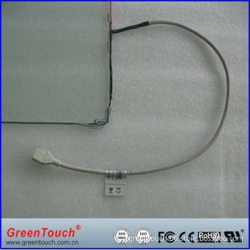 19 inch widescreen gorilla glass SAW touch screen